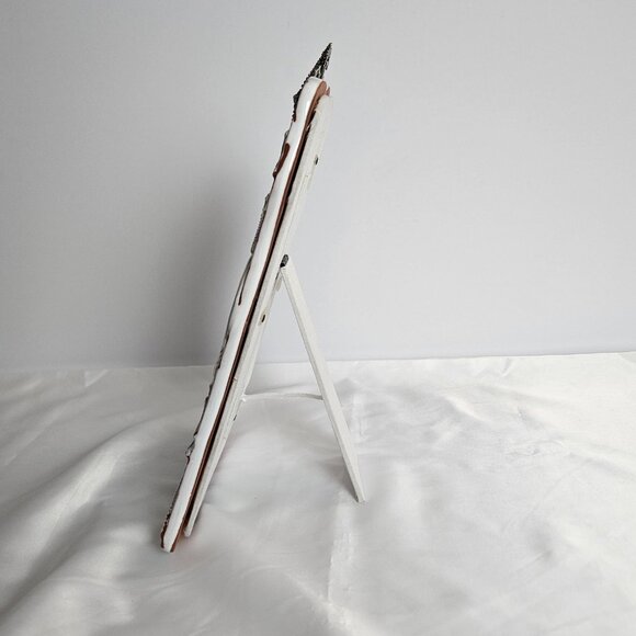 Coastal Ceramic Seashell Starfish Seahorse Photo Frame 4x6 Beach Decor - Picture 8 of 15